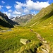 Der nun schon bekannte Weg entlang des Alpeiner Baches durch das Tal Höllenrachen