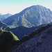 Blick über den grünen Kaisergrat nach Osten.