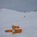 vor dem Lueglespitz: es hat noch genügend Schnee
