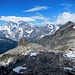 Aufstieg zum Joderhorn,<br />Blick zur Monte-Rosa Ostwand