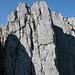 Blick vom Gipfel zu Gastlosen- und Glattewandspitze