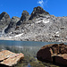 kleiner Bergsee mit Piz Radönt