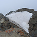 Blick auf den Gipfelgletscher der Pigne de la Lé, vom Vorgipfel aus