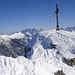 Gipfelbereich Thaneller mit Zugspitze + Miemingern