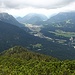 der sich weiter öffnet, aber bald ist er weg. Am rechten Bildrand mein "Verhauer" über das Plateau am Schmalensee