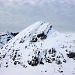 Blick auf die Plattenberg-Südflanke. Ein weiterer Gipfel im Wägital, an welchem man steil Skifahren kann...