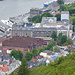 Zoom auf das alte Hanseviertel Brygge