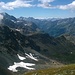 Panoramica dal Corno del Camoscio 3026 mt. Uno sguardo alla bassa Valle d'Aosta e la Valle di Gressoney.