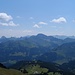 Blick Richtung Lechquellengebirge.
