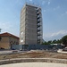 der bekannte Glockenturm in Podgorica, welcher derzeit leider renoviert wird