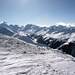 Gipfel Ergischalphorn. Blick ins Turtmanntal.