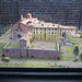 Un modellino del complesso dell’abbazia di Morimondo