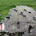 ein Schweizer-Stein mit Löchern