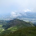 Blick zum vorgelagerten Hurst - einem sehr beliebten und schönen Skitourenberg im Winter