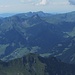 Oberhalb Fontanella das Grasduo Türtschhorn - Glatthorn
