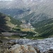 Vor gut drei Stunden (Laufzeit) sind wir dort unten gestartet.
