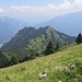 Cima d'Oro : panorama sulla cresta delle cime Valdes, Giochello e Grotta