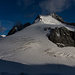 Rückblick auf den Piz Bernina und den Abstieg auf der Normalroute