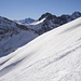 Blick zu Muttekopf, Wildmahdspitze und Peischelspitze