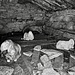 Alpe Fumanova: Schafe nutzen die einzige erhaltene Hütte