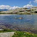 der Lago Vercellina lädt zum Bad