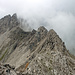 Der wilde Gratübergang zum wesentlich höheren Hinteren Gufelkopf verspricht "harte Kletterarbeit mit IVer-Stellen" - zumindest laut AVF