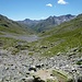 Am Aufstieg zum Scaletta-Pass wird es immer steiniger