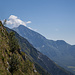 Blick vom Steilgrashang des Veliki Vrh zum Krn
