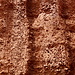 Las Médulas - Blick auf eine Wand aus Konglomerat.
