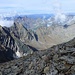 Blick zur Alkuser Rotspitze, der Hochschober versteckt sich hinter einer Wolke