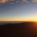 Sonnenuntergang auf 4.800m beim Refugio Hermanos Carrell