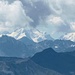 Blick in die Bernina mit dem Biancograt