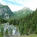 Bereits auf der Staumauer