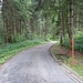 Zuunterst folgt aber ein längeres Stück Mergel- und nachher Teerstrasse.