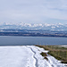 Fast unten am See - und immer noch Schnee - Panorama 4
