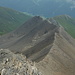 The east ridge - view from the summit of Piz Blaisun.
