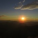 Ruhige Sonnenuntergangsstimmung im Westen / atmosfera calma del tramonto all`ovest