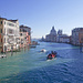Blick vom Ponte Accademia zur Salute-Kirche