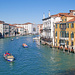Blick vom Ponte Accademia Canal grande "aufwärts"