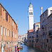 Der schiefe Turm von San Giorgio dei Greci