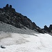 Bizarre Felsformationen am oberen Südgrat vom Tristelhorn