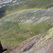 Alp Fümegna mit krönendem Regenbogen