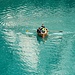 Ruderbootfahren auf dem Pragser Wildsee