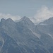 Im Juni von mir 3 bestiegene Gipfel (links) im Zoom