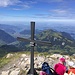 Traumhaftes Panorama auf dem Gipfel des Brisen