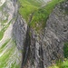 Der hohe Wasserfall des Rappenbachs.