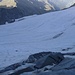 Sella di Pioda mit Rückblick über den oberen Teil des Gletschers