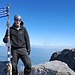 Auf dem höchsten Griechen. Auf Grund der recht frühen Uhrzeit konnte ich den Gipfel und die fantastische Aussicht sogar eine Zeitlang allein genießen.