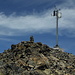 There is a weather station at the summit.