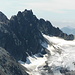 Piz Vadret - view from the summit of Piz Sarsura Pitschen.